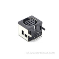 Conector MINI DIN Soquete Fêmea 9P